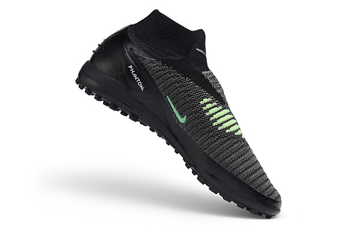 到货39-45）耐克高帮幻影GX III白金色双层防水鱼丝全针织TF足球鞋Nike Phantom GX III Elite TF 39-45