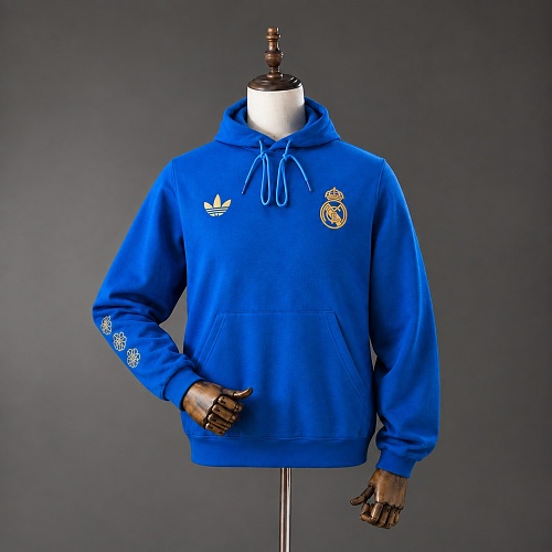 Real Madrid 26/27 Hooded – Blue S-XXL