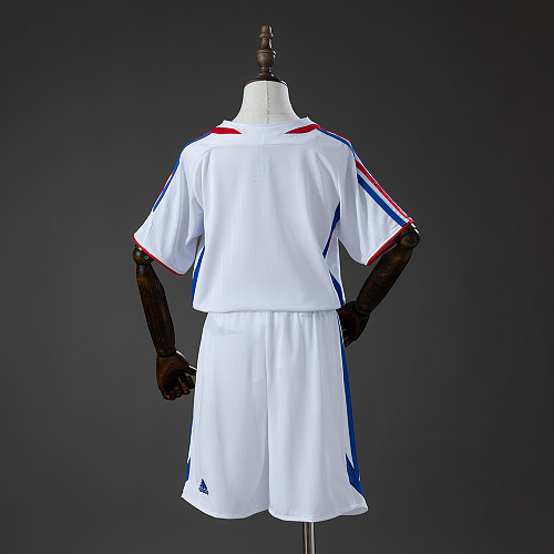 France 2006 Home Retro Kids Kit Jersey SIZE 16-28 - 1