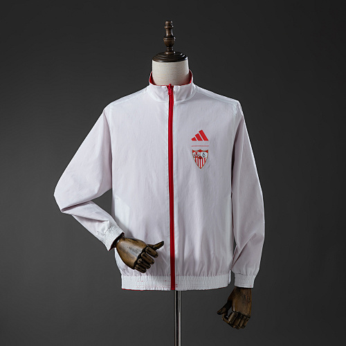 Athletic Bilbao Reversible Jacket Windbreaker – Red & White S-XXL