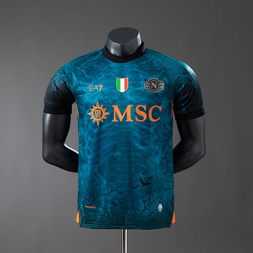 Napoli 25/26 Halloween – Blue Player Version Jersey S-XXL