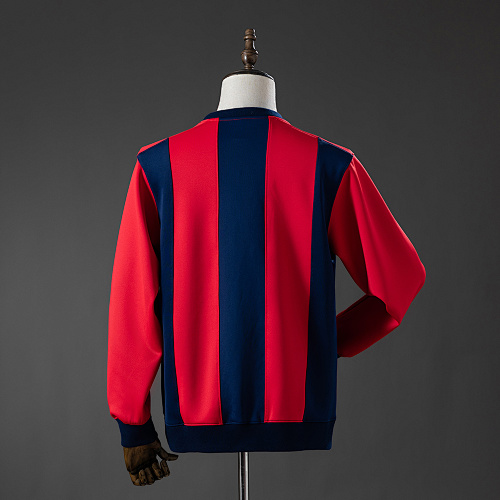 Barcelona Long-sleeved Sweatshirt – Red & Blue M-3XL