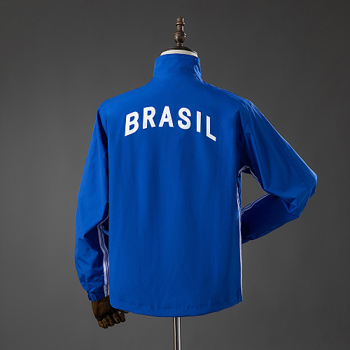 Brazil 1998 Track Jacket Retro Windbreaker S-XXL - 1