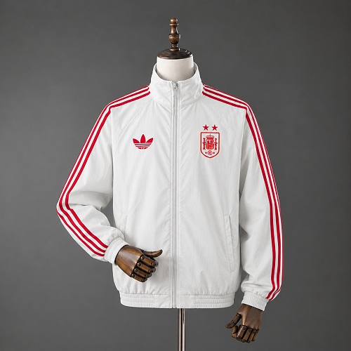 Spain 2026 Full-Zip Jacket – White S-XXL