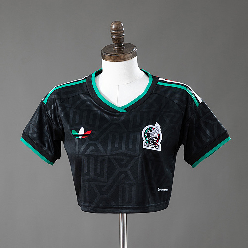 Mexico 2026 Third Away Women’s Crop Top Style S-XXL