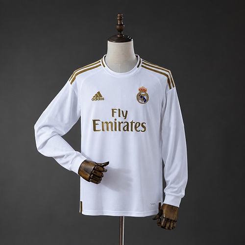 Real Madrid 19/20 Home  Long-Sleeves Retro Jersey S-XXL