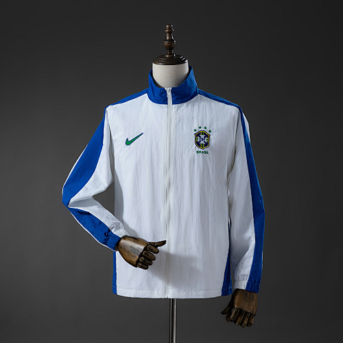 Brazil 1998 Windbreaker – White S-XXL - 1