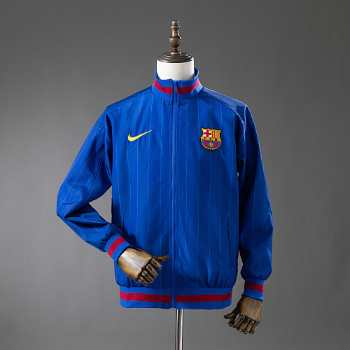 Barcelona 25/26 Team Anthem Windbreaker – Blue S-XXL