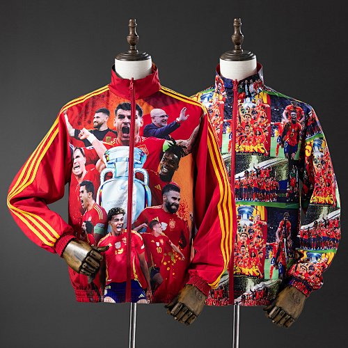 Spanish Yamal Reversible Jacket Windbreaker – Red S-XXL
