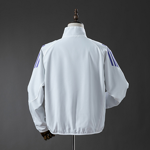 German Reversible Jacket Windbreaker – White & Black S-XXL - 1