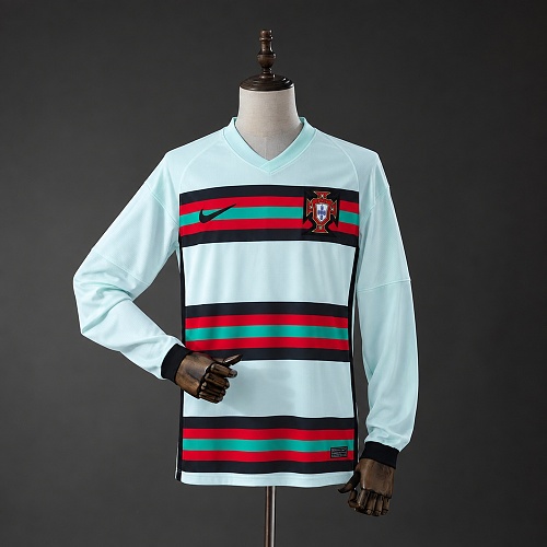 Portugal 2020 Away Long-Sleeves Retro Jersey S-XXL