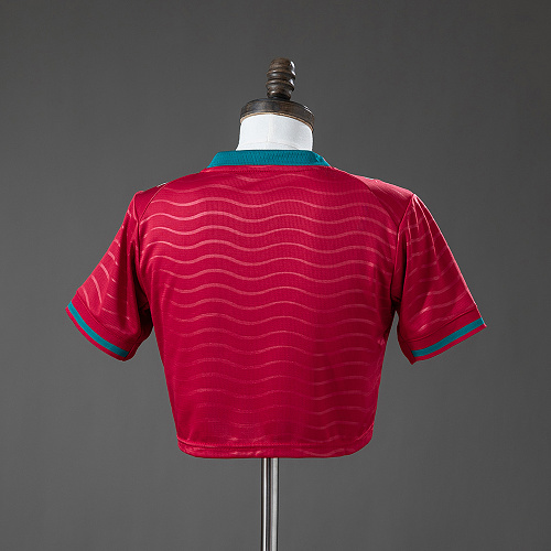 Portugal 2026 Home Women’s Crop Top Style Jersey S-XXL