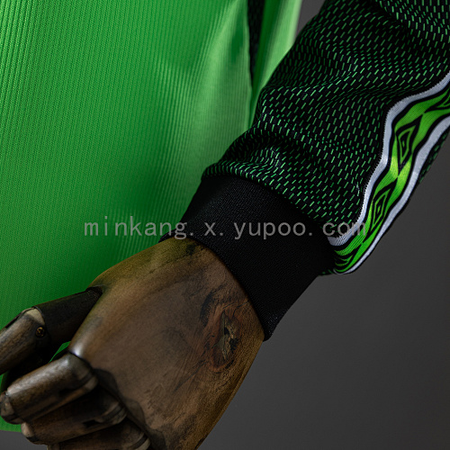 M-U 1998/99 Goalkeeper – Green Long Sleeve Retro Jersey S-XXL - 1