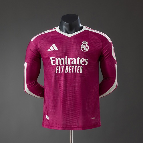 Real Madrid 26/27 Third Away Player Version  Long Sleeve Jersey S-4XL