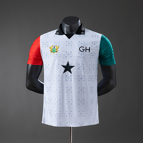 Ghana 2025 Commemorative Edition – White Player Version Jersey S-XXL - 1