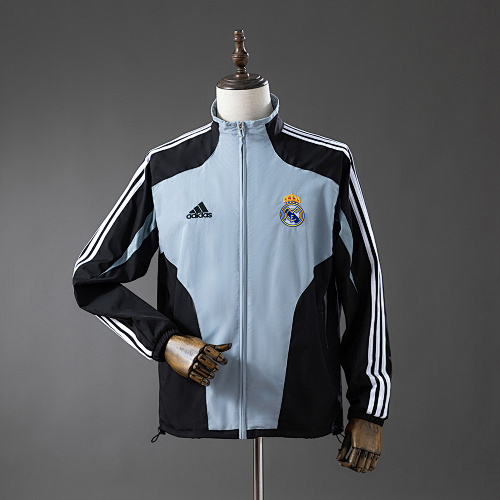 Real Madrid 04/05 Windbreaker – BlackGrey S-XXL - 1
