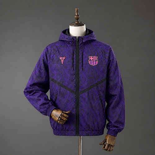 Barcelona 26/27 Full Zip Jacket – Dark Purple S-XXL