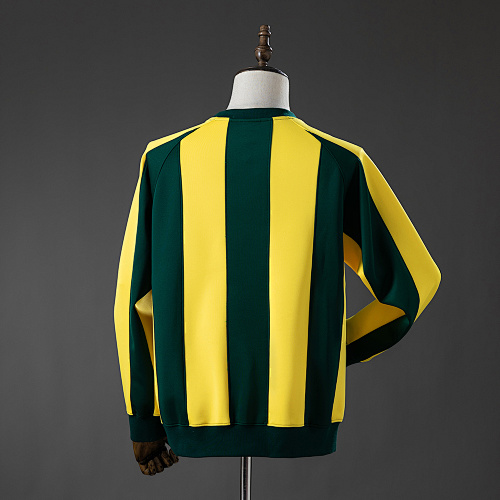 Brazil Long-sleeved Sweatshirt – Yellow & Green M-3XL