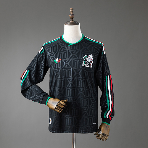 Mexico 2026 Third Away Long Sleeve Jersey S-4XL - 1