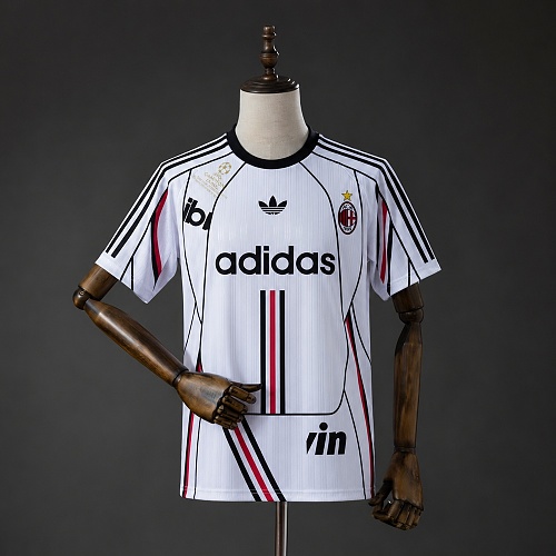 AC Milan 26/27 Adidas Trefoil White Jersey S-XXL