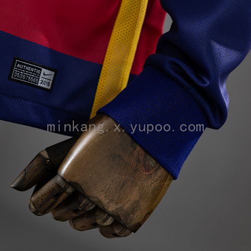 Barcelona 2015/16 Home Long Sleeve Retro Jersey S-XXL - 1