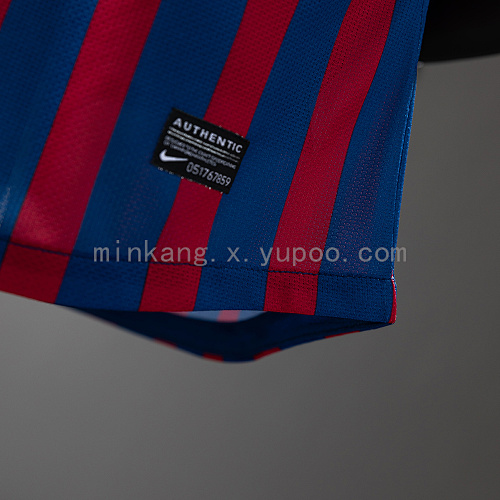 Barcelona 11/12 Home Player Version Retro Jersey S-3XL