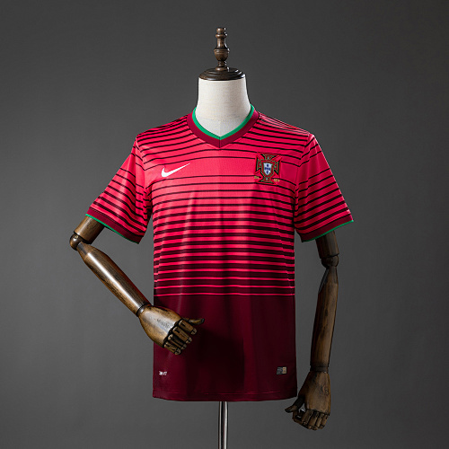 Portugal 2014 Retro Home Jersey S-XXL - 1