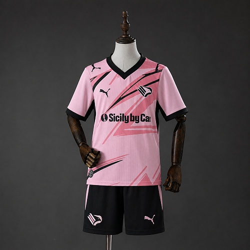 Palermo 26/27 Home Kids kit Jersey Size 16-28