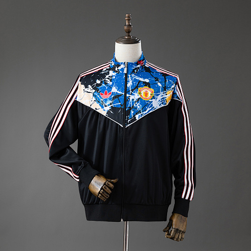 M-U x Stone Roses Track Top ‘Black Multi  S-XXL
