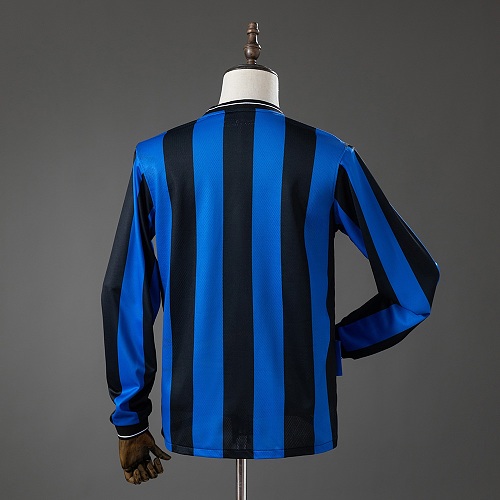 Inter Milan 2010 Home Long Sleeves Retro Jersey S-XXL