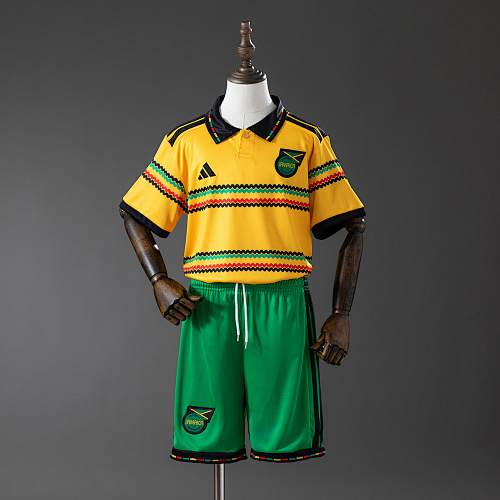 Jamaica 2026 Home Kids Kit Jersey Size 16-28