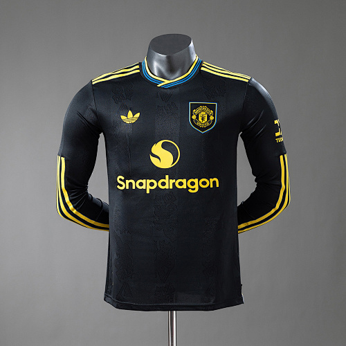 M-U 25/26 Third Away Player Version Long-sleeved Jersey S-XXL - 1
