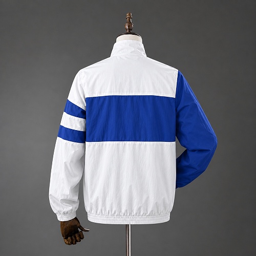 Chelsea 26/27 Full Zip Jacket – White and Blue S-XXL