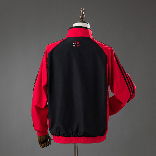 AC Milan 06/07 Training Windbreaker – Red S-XXL