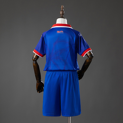 Haiti 2026 Home Kids Kit Jersey Size 16-28