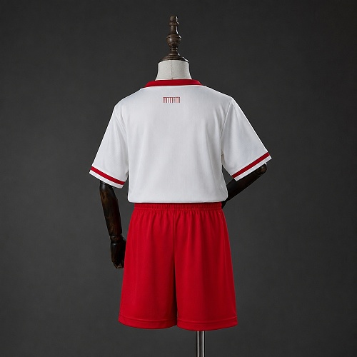 AS Monaco 26/27 Home Kids Kit Size 16-28