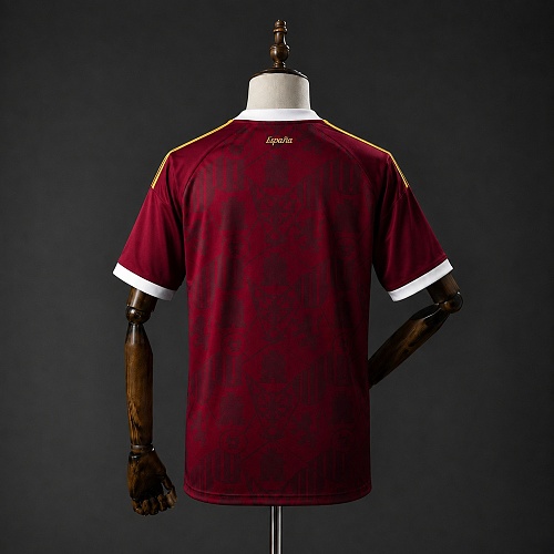 Spain 2026 Burgundy Champion Commemorative Jersey S-4XL
