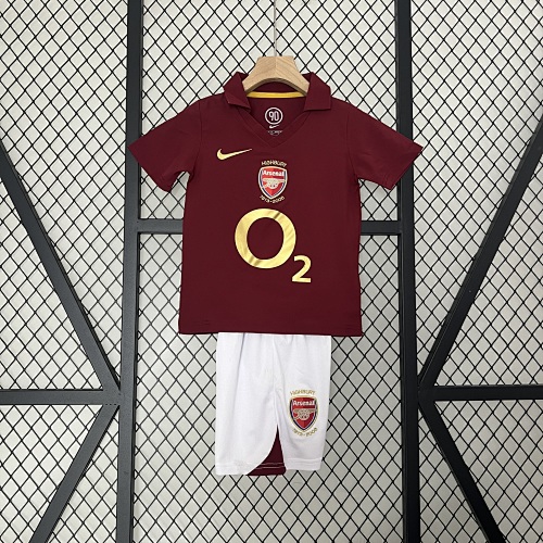 kids Arsenal 05/06 home size: 16-28