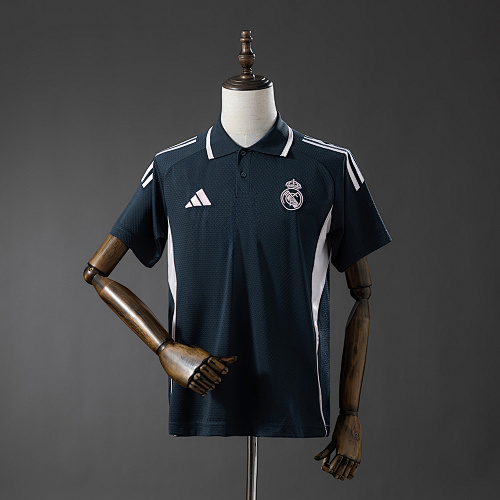 Real Madrid 25/26 POLO – Black & Pink S-XXL