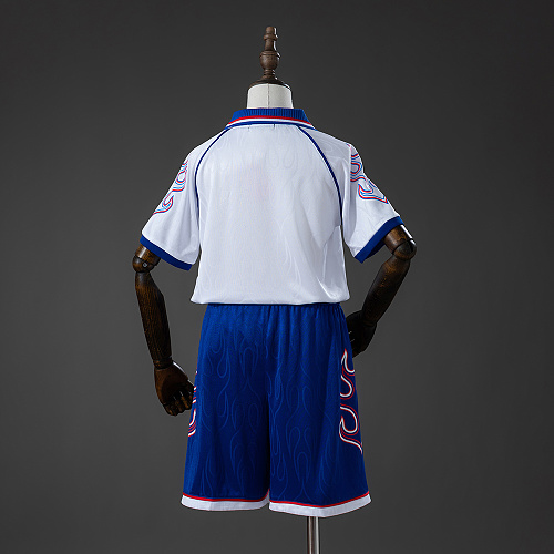 Japan 1998 Away Retro Kids Kit Jersey SIZE 16-28