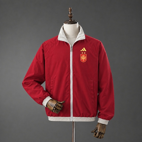 Spain 2026 Full Zip Jacket – Red S-XXL