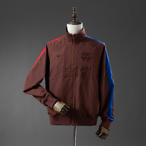 Barcelona x Travis Scott Windbreaker – Brown S-XXL