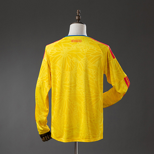 Colombia 2026 Home Long-Sleeve Jersey S-4XL