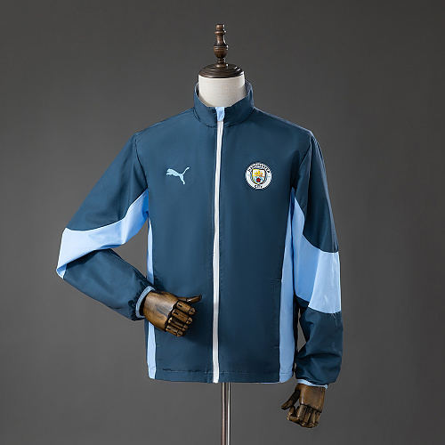 Manchester City x Kidsuper 2026 Reversible Anthem All Weather Jacket Windbreaker S-3XL