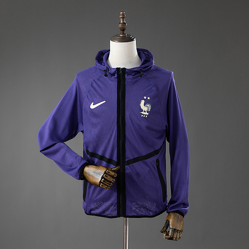 France 2026 Men’s Football Anthem Jacket – Purple S-XXL