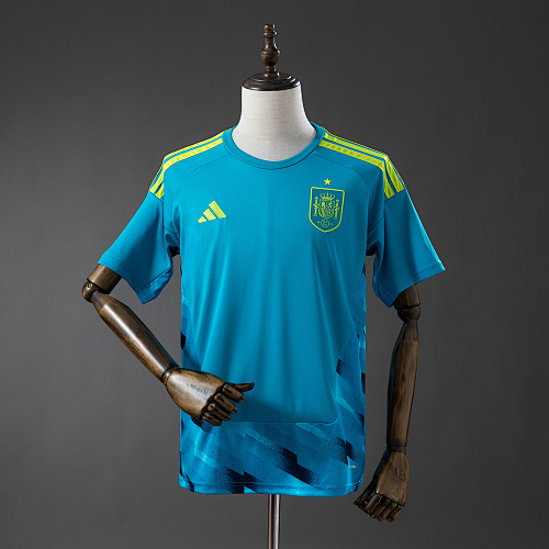 Spain 2026 Goalkeeper – Blue Jersey S-4XL