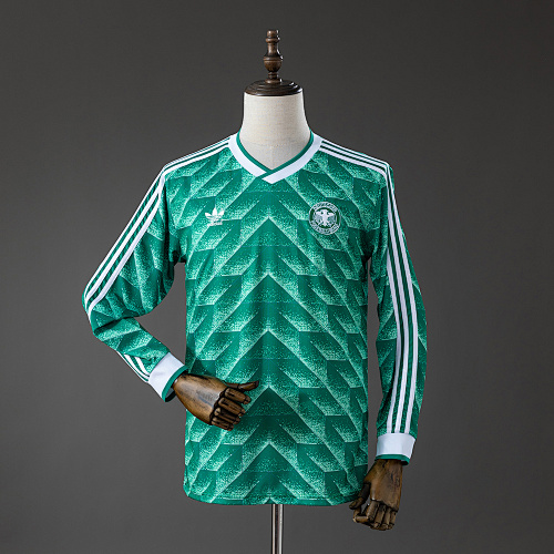 Germany 90/91 Away Retro Long Sleeve Jersey S-XXL - 1